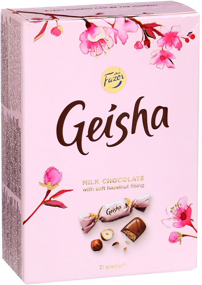 Cukierki Fazer Geisha, orzechowo-nugatowy, 150g