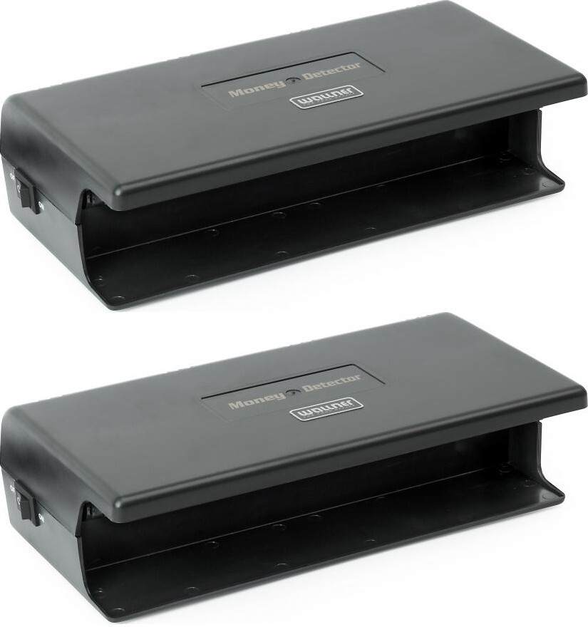 2x Tester banknotów Wallner DL-102, UV, sieciowy