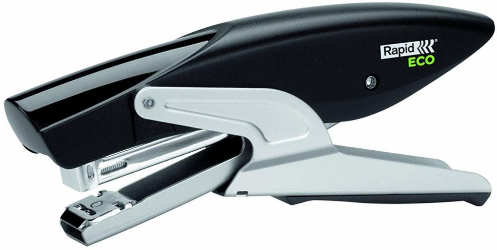 Zszywacz nożycowy Rapid Eco, do 20 kartek, czarny