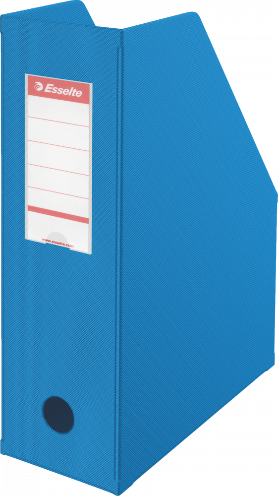 Organizer PCV na dokumenty składany Esselte, A4, 100mm, do 1000 kartek, niebieski