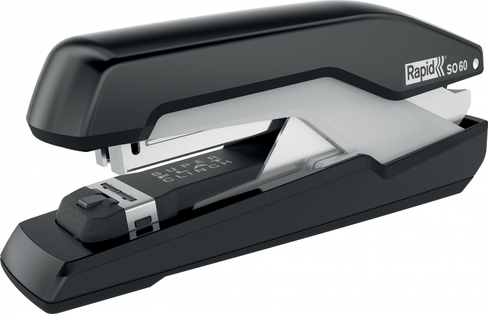 Zszywacz Rapid Supreme Omnipress SO60, do 60 kartek, czarny