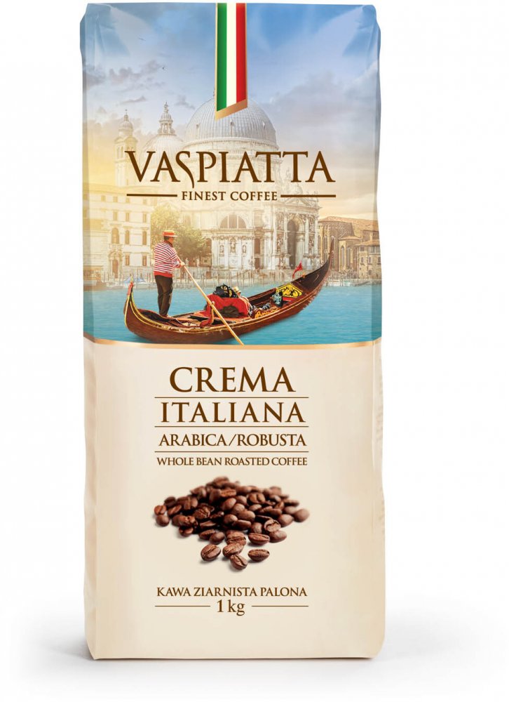 Kawa ziarnista Vaspiatta Crema Italiana, 1kg