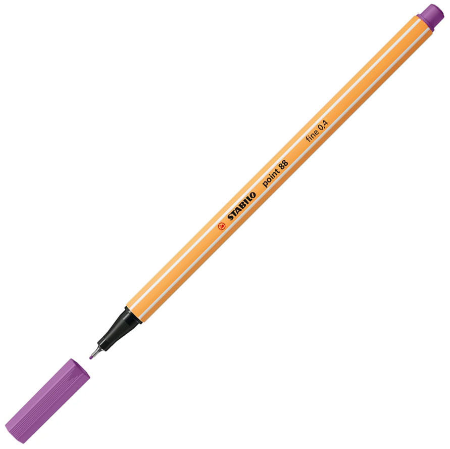 Cienkopis Stabilo Point 88/60, 0.4mm, śliwkowy
