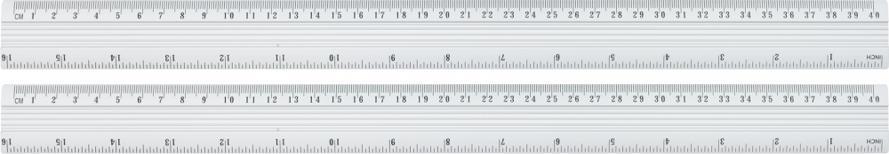 2x Linijka aluminiowa Grand, 40cm