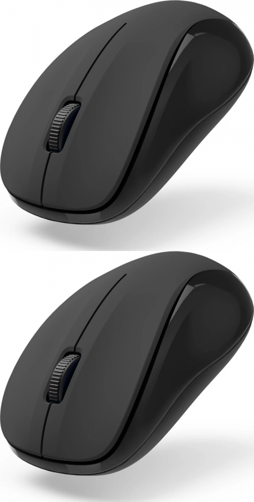 2x Myszka bezprzewodowa Hama MW-300 V2, optyczna, czarny