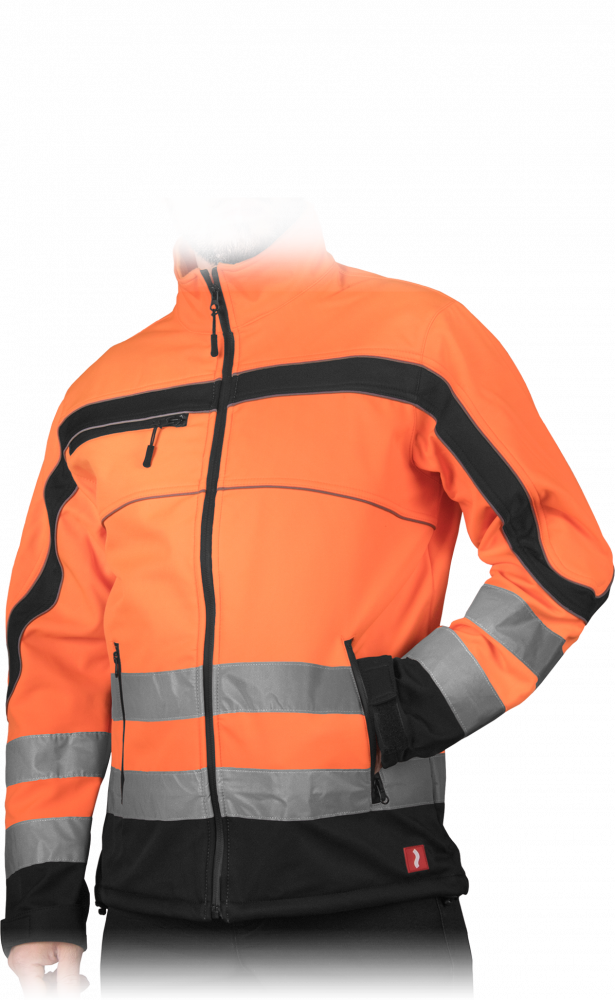 Kurtka robocza reis NEMO_PB2XL, rozmiar XXL, pomarańczowo-czarny