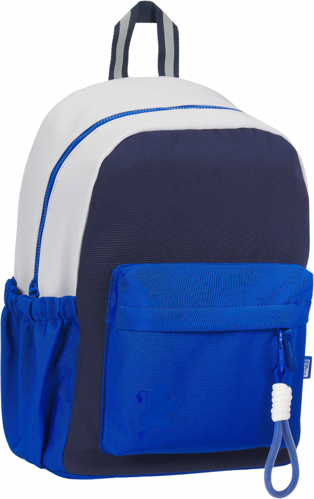 Plecak szkolny Oxford Funky, jednokomorowy, 25l, 40x28x15cm, niebiesko-granatowy