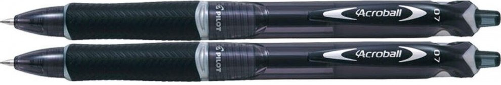 2x Długopis Pilot Acroball Begreen, 0.7mm, czarny