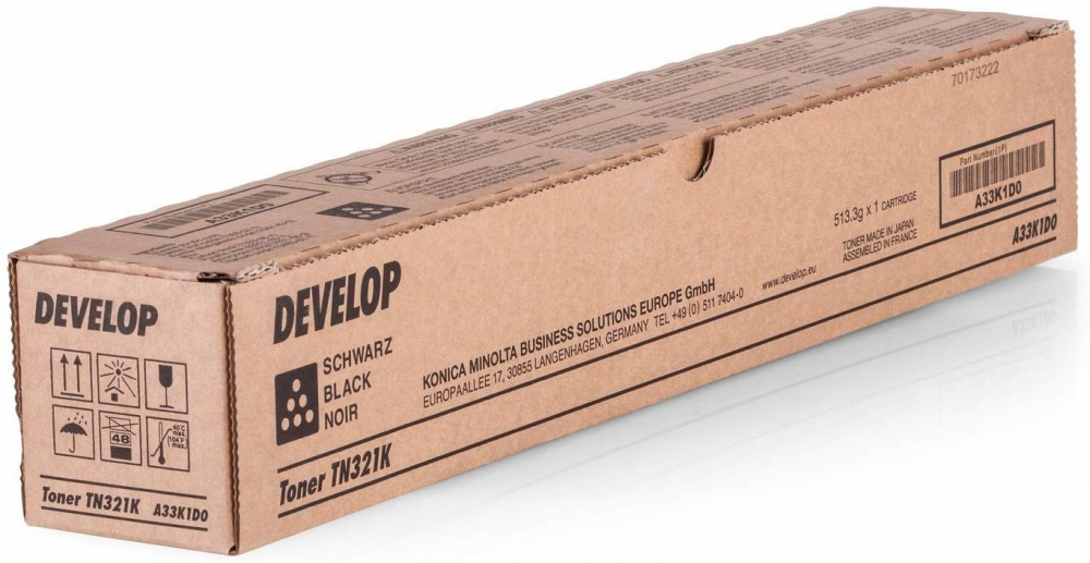 Toner Develop A33K1D0 (TN-321K), 27000 stron, black (czarny)