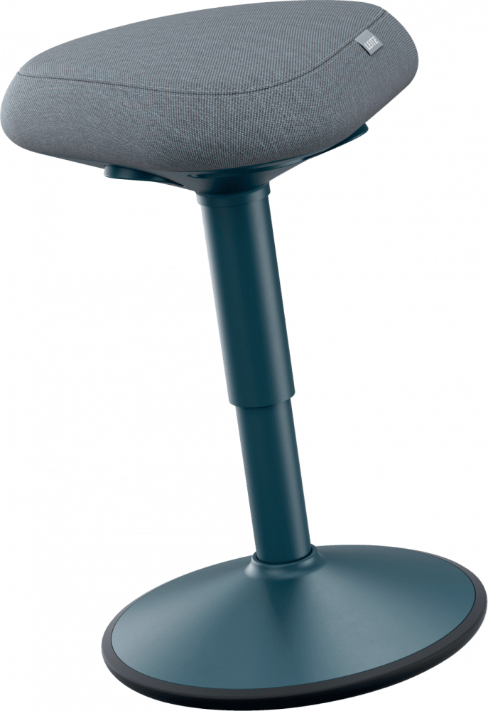 Stołek Leitz Ergo, do aktywnego siedzenia, ciemnoszary
