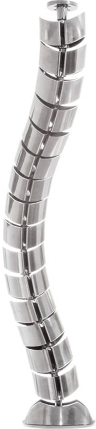 Organizer do kabli LogiLink, do komputerów stacjonarnych, 720 x 75mm, pionowy, srebrny