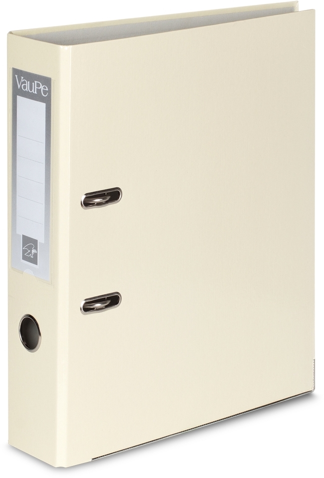 Segregator A4 VauPe FCK, 75mm, do 500 kartek, waniliowy