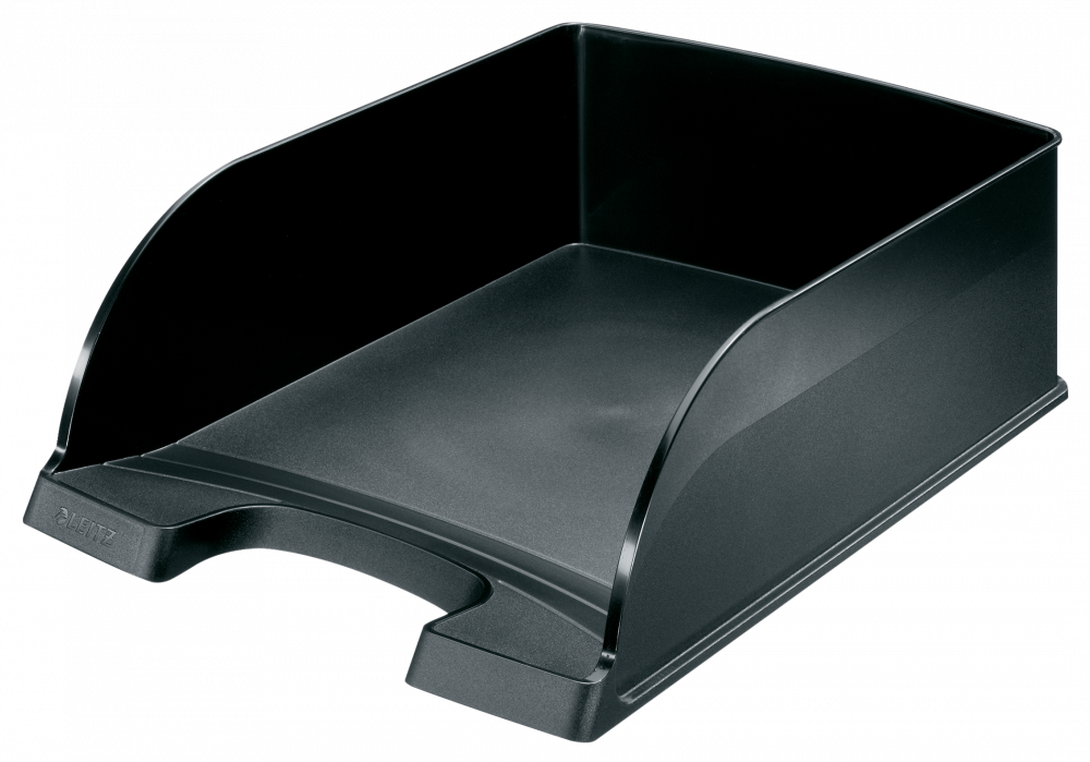 Półka na dokumenty Leitz Plus Jumbo, A4, plastikowa, czarny