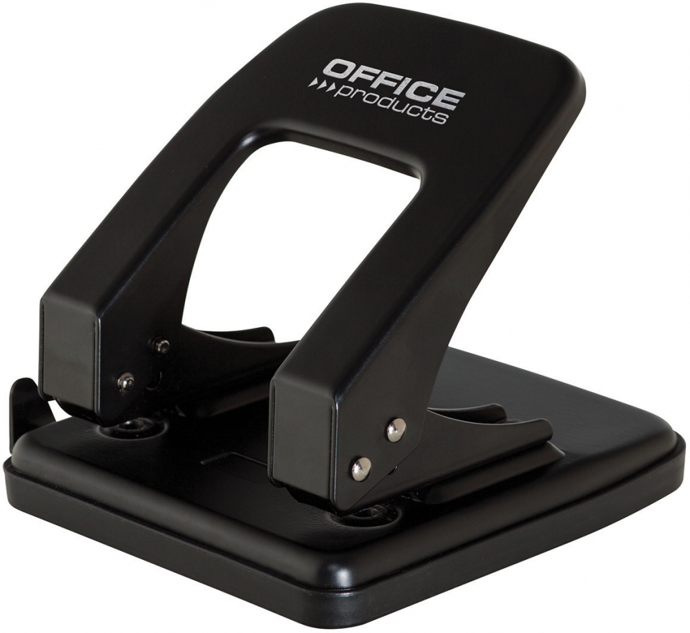Dziurkacz Office Products, do 40 kartek, czarny
