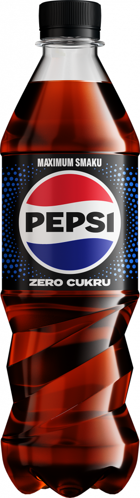 Napój gazowany Pepsi Zero, butelka PET, 0.5l
