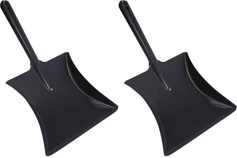 2x Szufelka metalowa York, antracyt