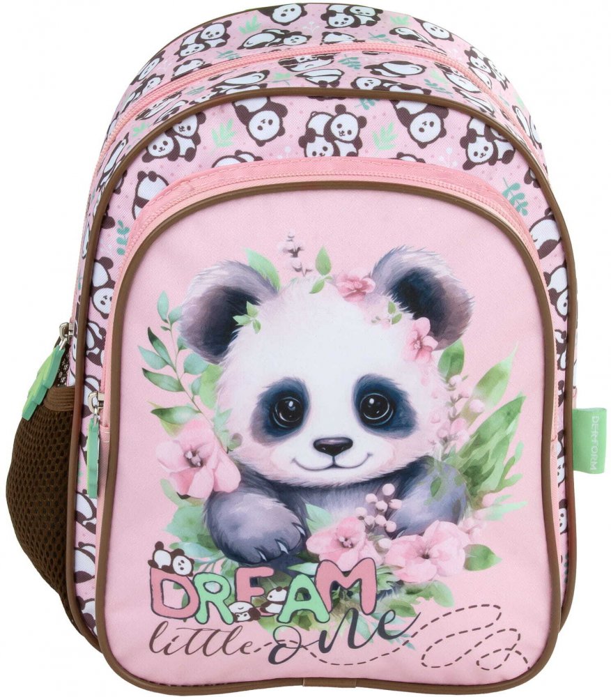 Plecak dla przedszkolaka Derform 11 Panda 10, 9l, 29x23x14cm