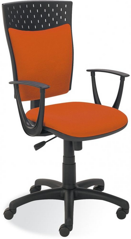 Krzesło obrotowe Nowy Styl Stillo 10 EF808, profil GTP, pomarańczowy