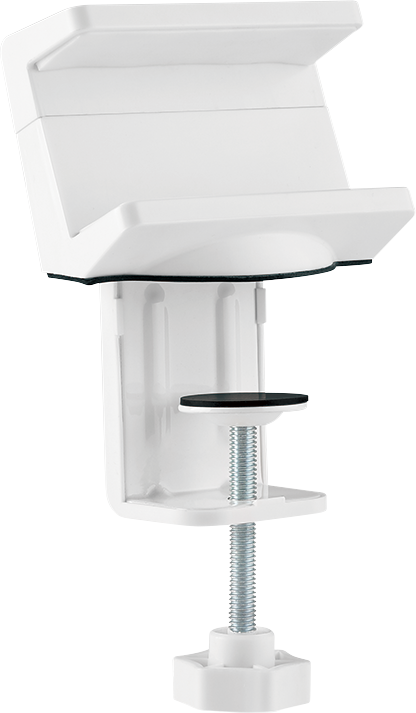 Organizer do kabli LogiLink, 100x62x163mm, montowany na stole, biały