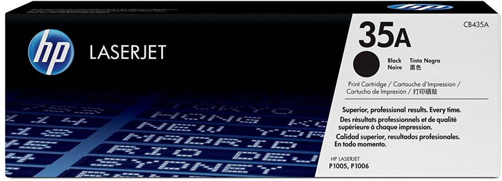Toner HP 35A (CB435A), 1500 stron, black (czarny)