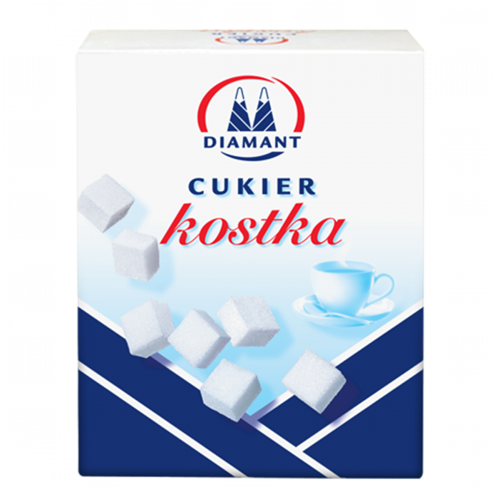 Cukier biały Diamant, w kostkach, 0.5 kg