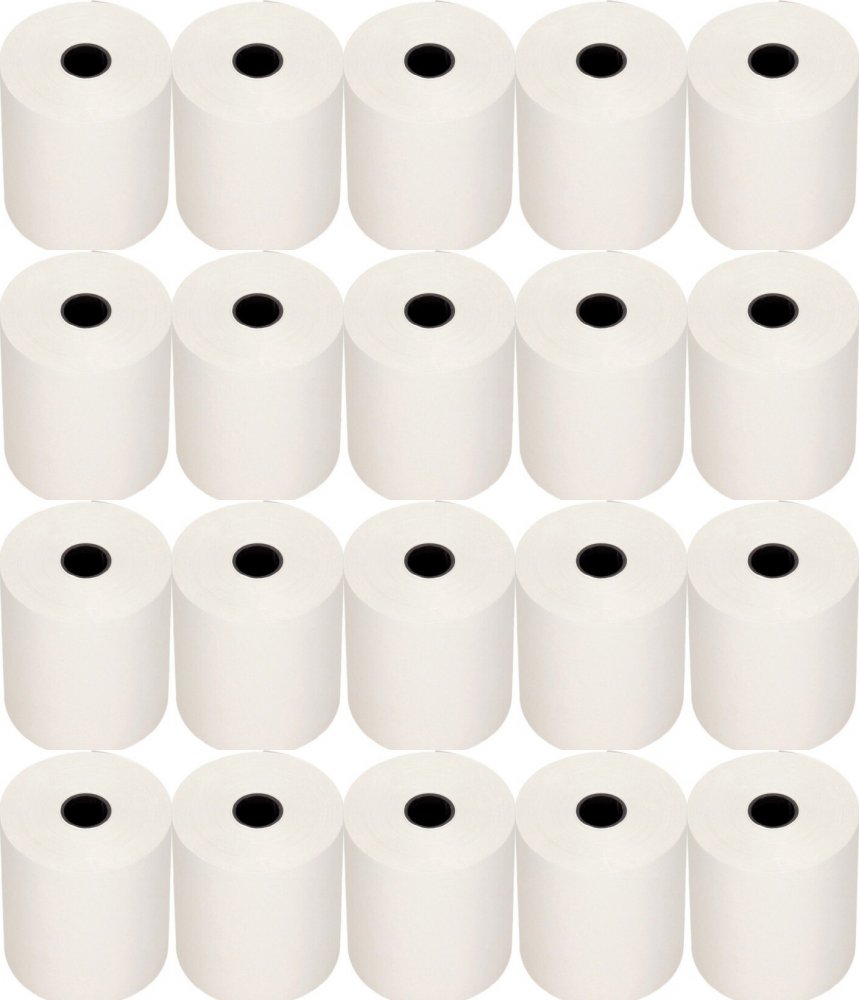 20x Rolka papierowa offsetowa Emerson, 57mmx30m, biały