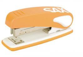 Zszywacz Sax 239, Design, do 25 kartek, pomarańczowy