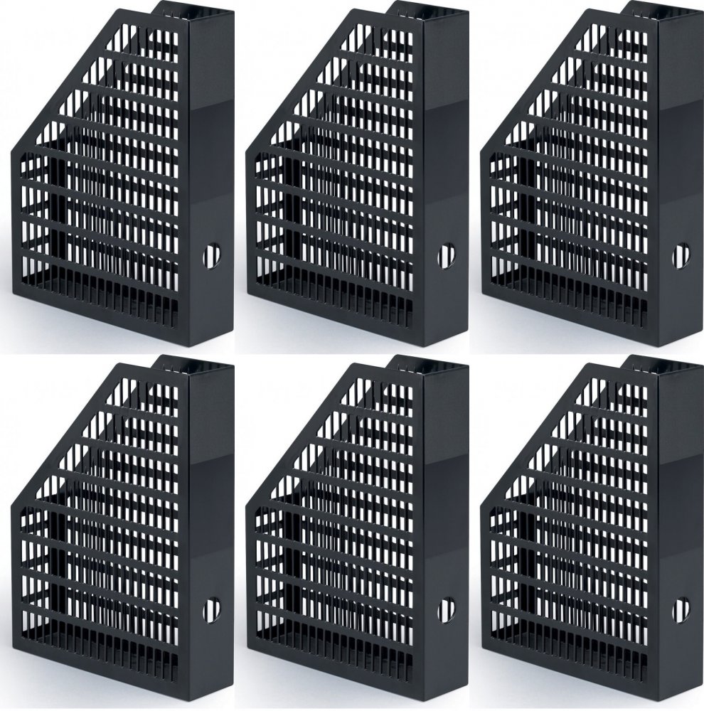 6x Organizer na katalogi Durable Economy, A4, antracytowy