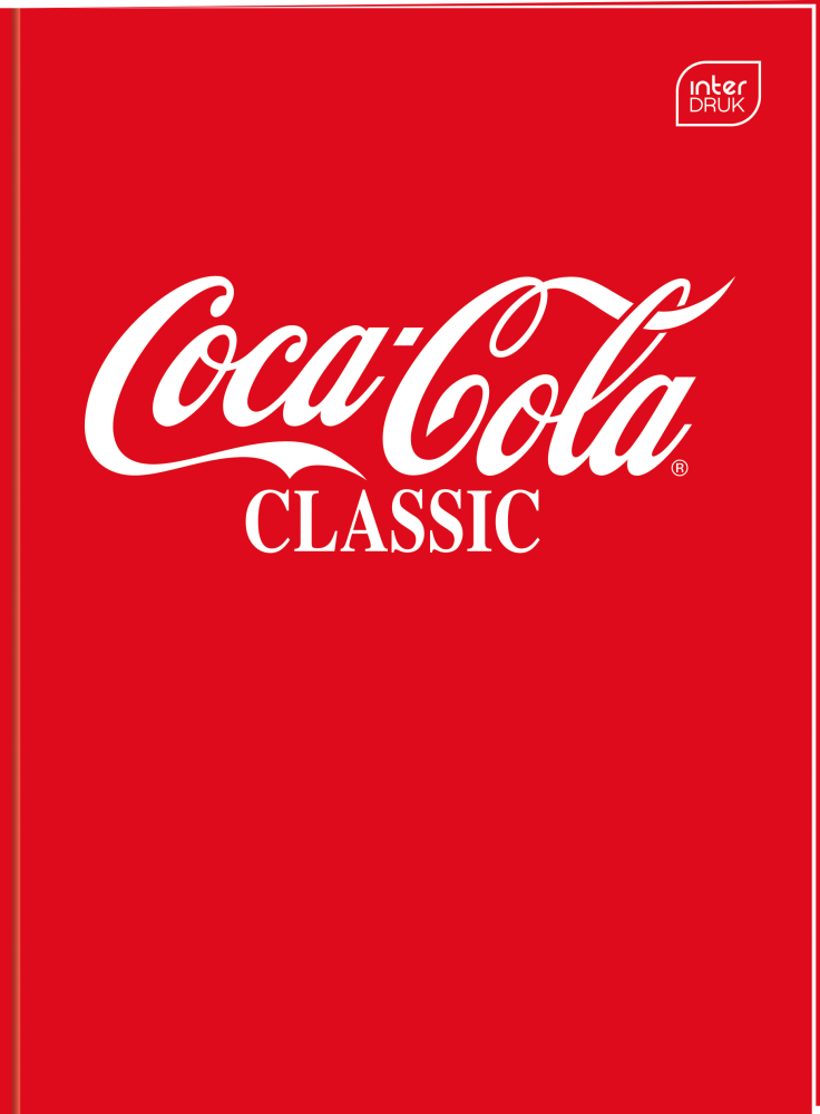 Zeszyt do słówek Interdruk Coca Cola, A6, 32 kartki, Hybrid, mix wzorów