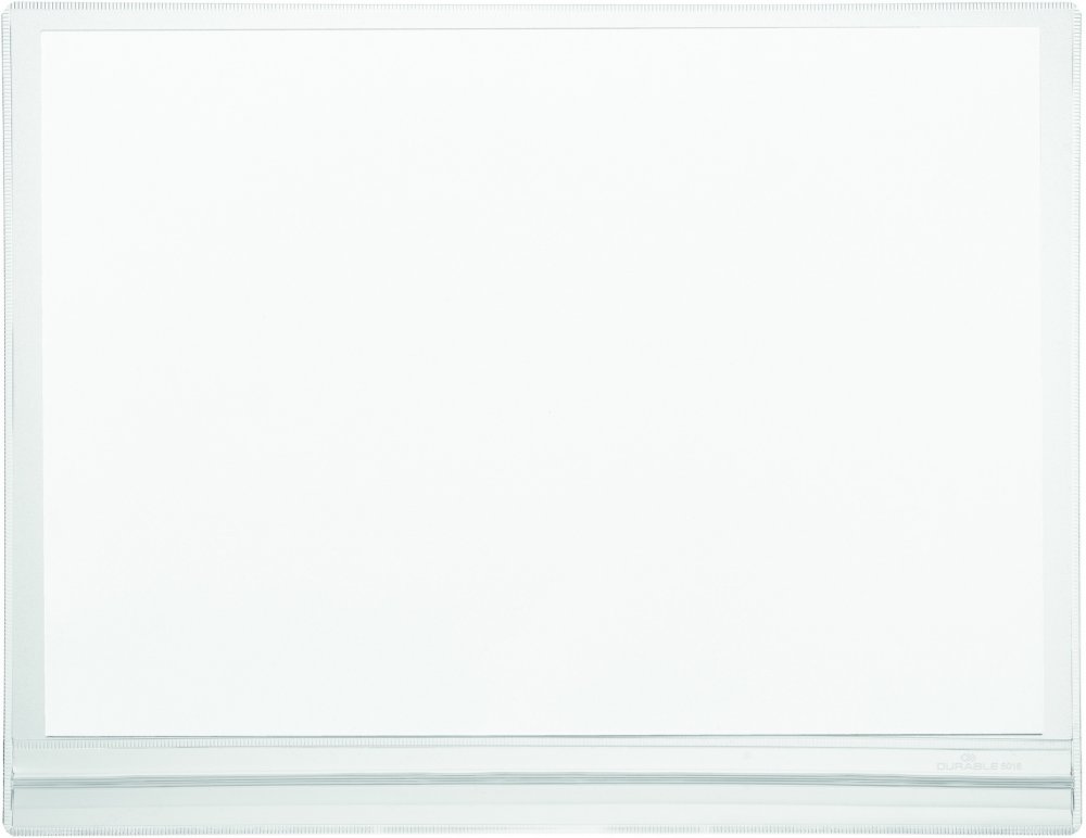 Kieszeń samoprzylepna Durable, wodoodporna, A4, 5 sztuk, transparentny