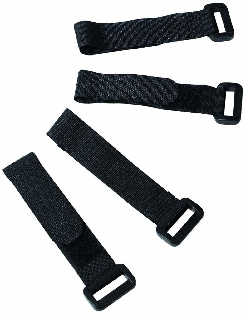 Opaski LogiLink, rzep, 150x20mm, 10 sztuk, czarny