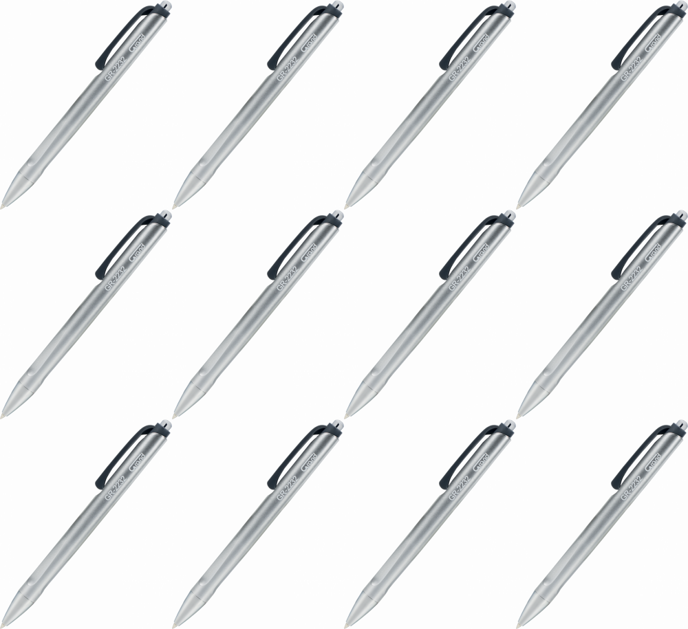12x Długopis automatyczny Grand GR-2232, 0.7mm, niebieski