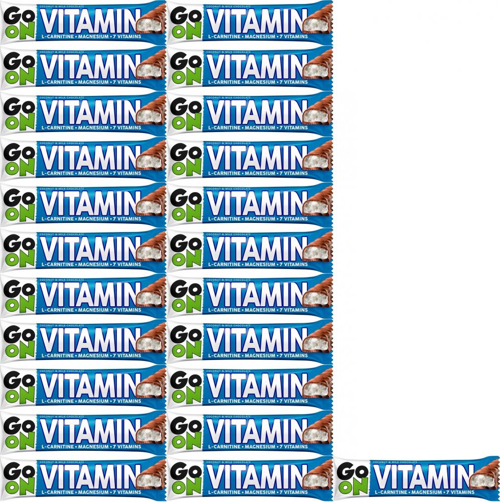 24x Baton Sante Go On Vitamin, kokosowy, 45g