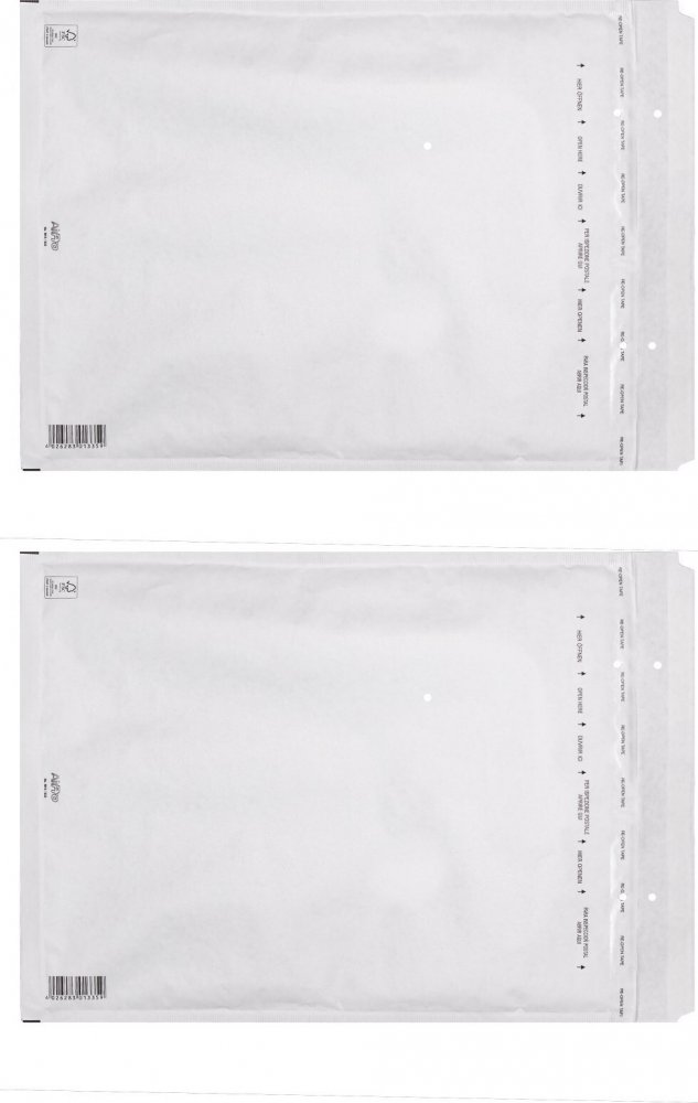 2x Koperta bąbelkowa Bong AirPro, K20, 370x480mm [W10], 50 sztuk, biały