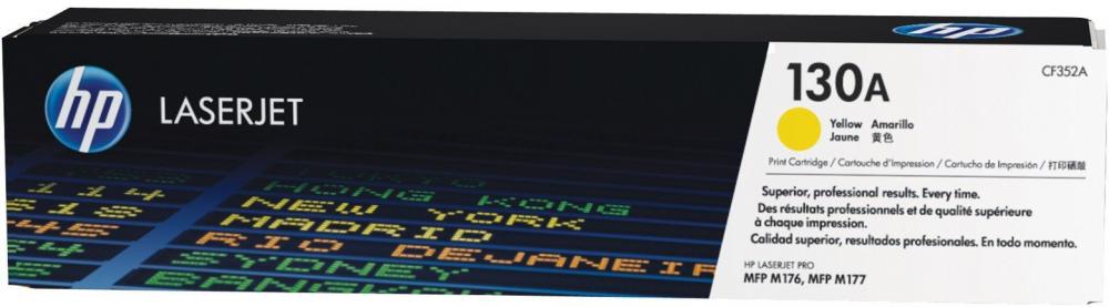 Toner HP 130A (CF352A), 1000 stron, yellow (żółty)