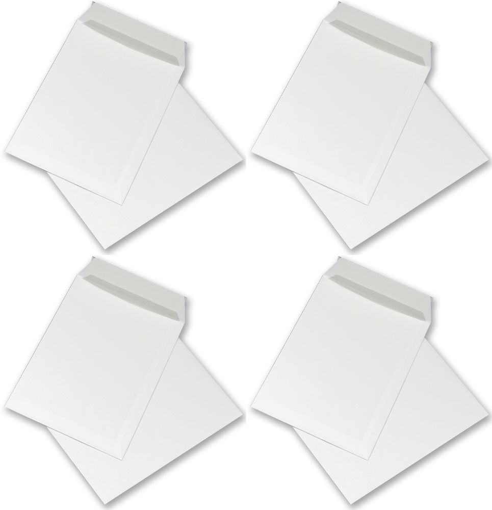 4x Koperta standardowa NC, E4, z paskiem HK, 50 sztuk, biały