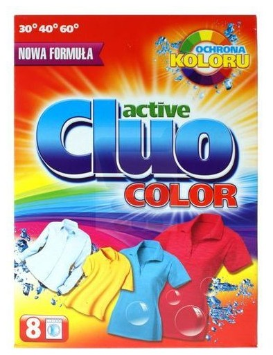 Proszek do prania koloru Cluo, 600 g