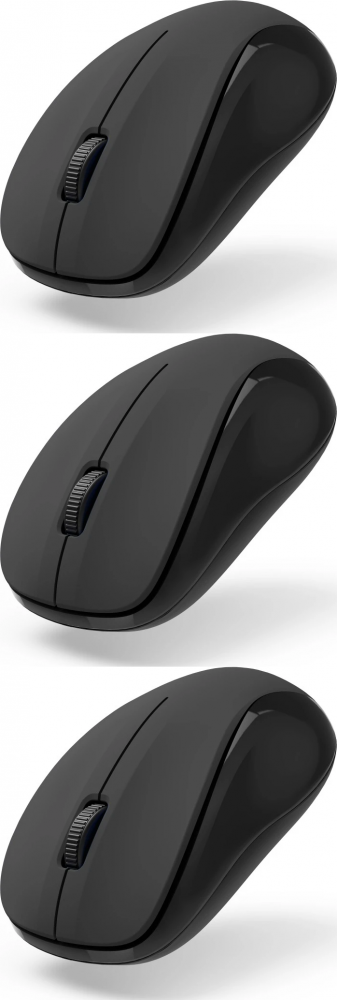 3x Myszka bezprzewodowa Hama MW-300 V2, optyczna, czarny
