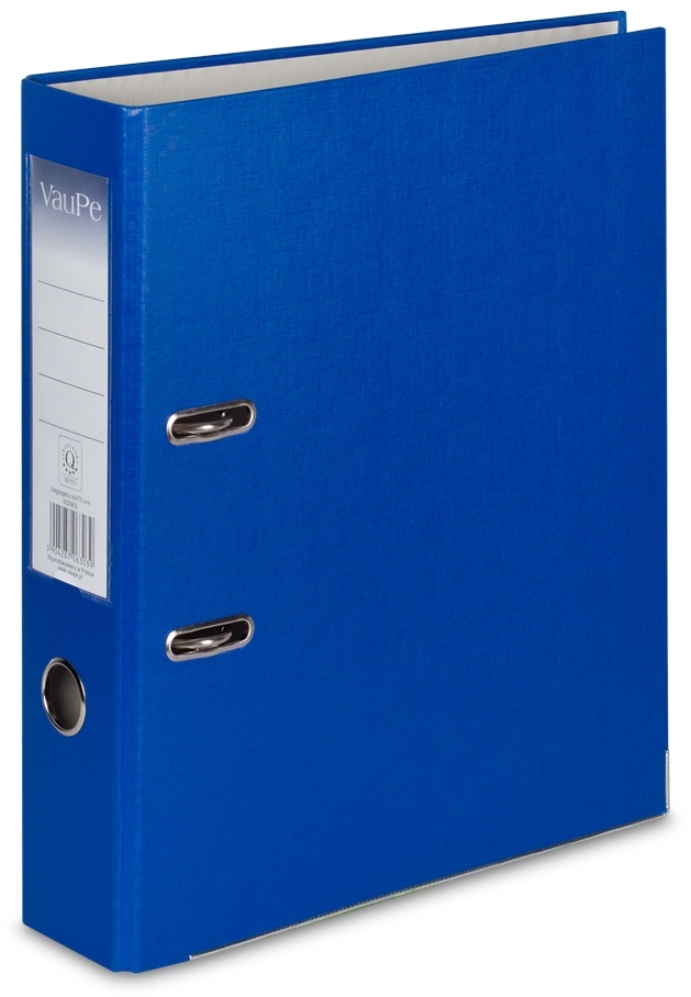 Segregator A4 VauPe Biznes, 75mm, niebieski