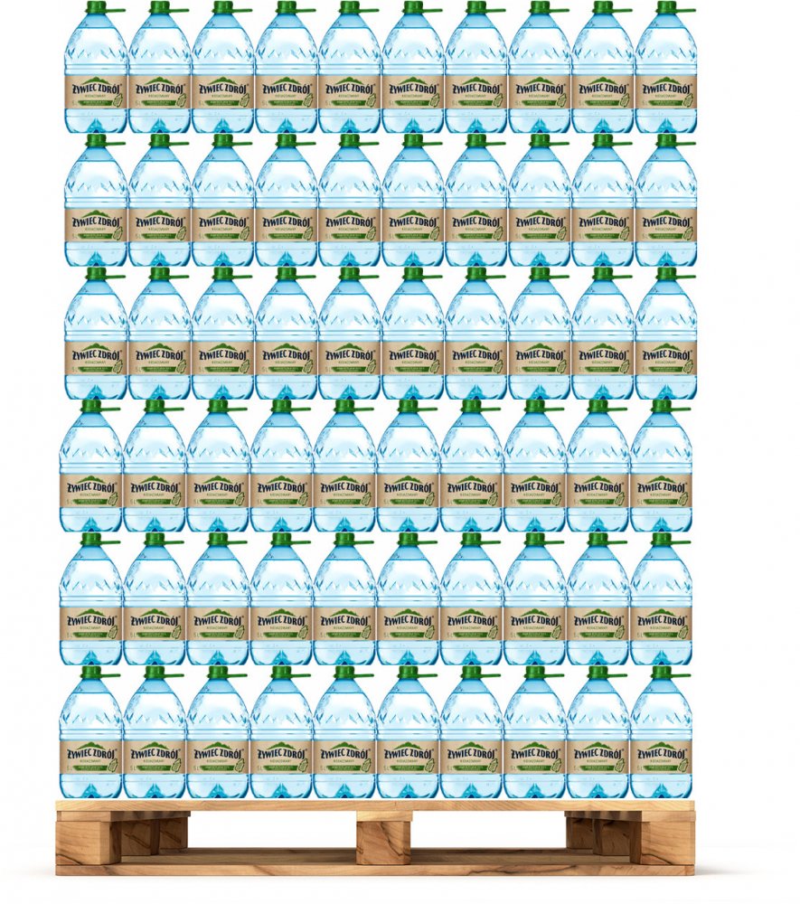 144x Woda niegazowana Żywiec Zdrój, 5l, butelka PET