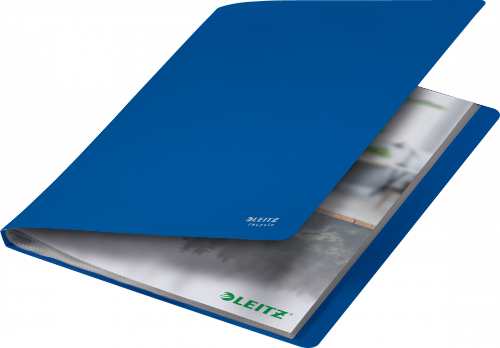 Album ofertowy Leitz Recycle, A4, 40 koszulek, niebieski