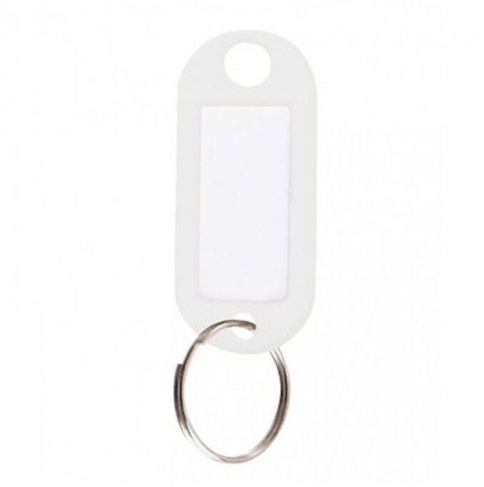 Zawieszka do kluczy Tres, 1 sztuka, biały