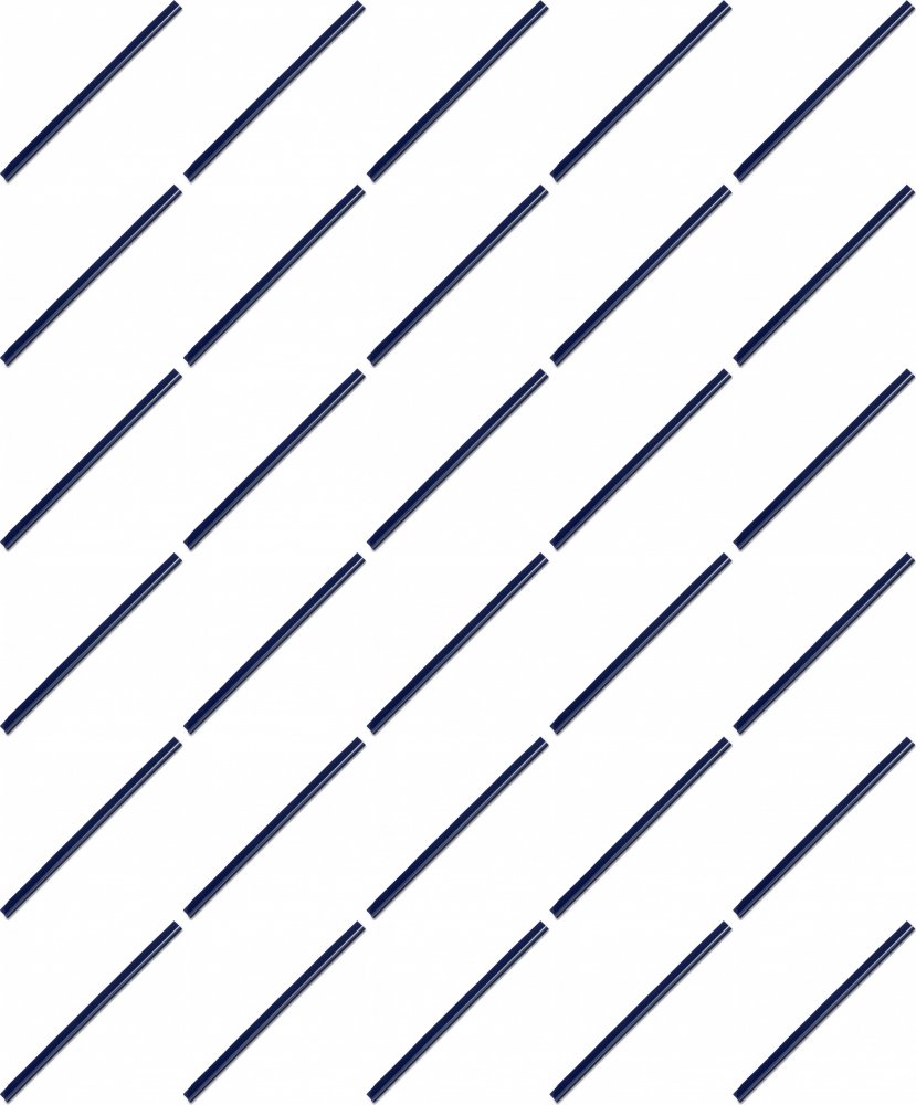 300x Listwa wsuwana Durable, 3mm, do 30 kartek, 1 sztuka granatowy