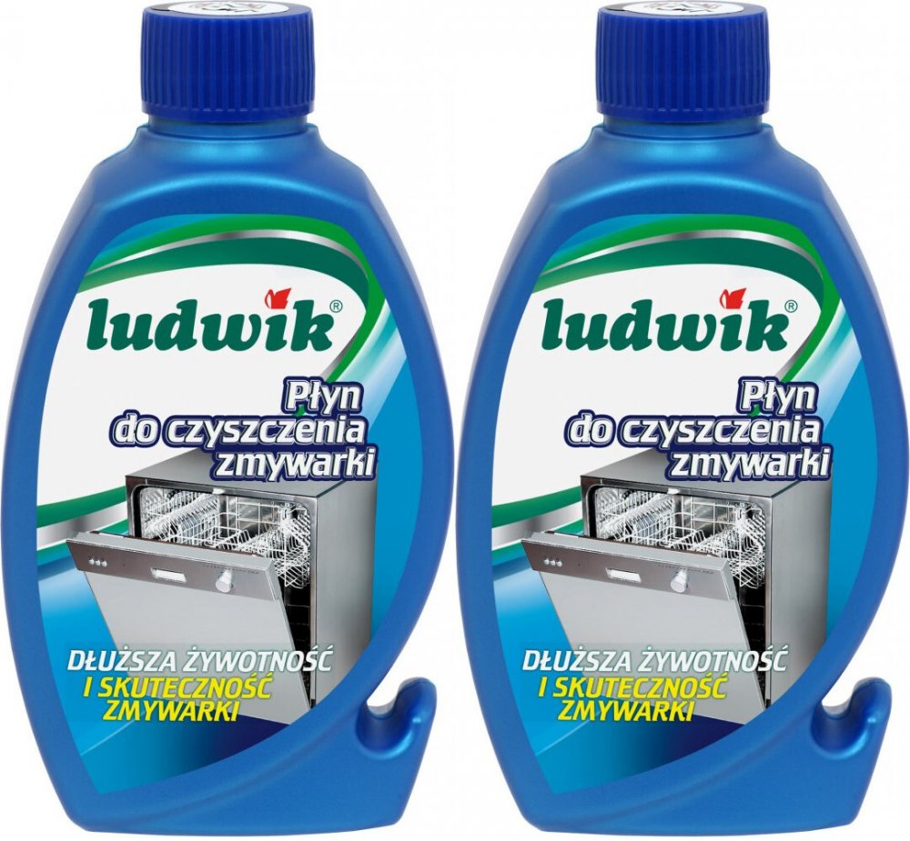 2x Płyn do czyszczenia zmywarek Ludwik, 250ml