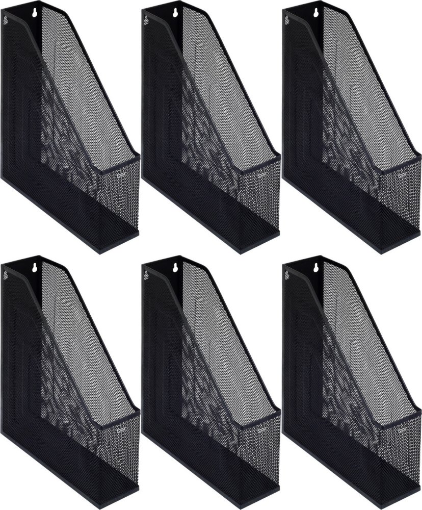 6x Organizer na dokumenty Grand GR-053, metal, 74mm, czarny