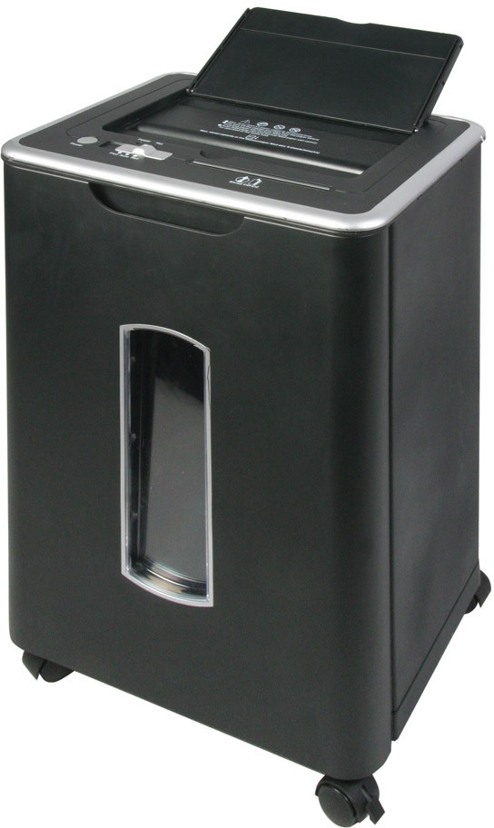 Niszczarka do papieru Opus CS 2208 AF, ścinek 4x30mm, 60 kartek, P-4/Tx-2/Ex-2 DIN, czarny