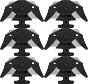 6x Ostrze do noża bezpiecznego Martor Secumax 350, 10 sztuk