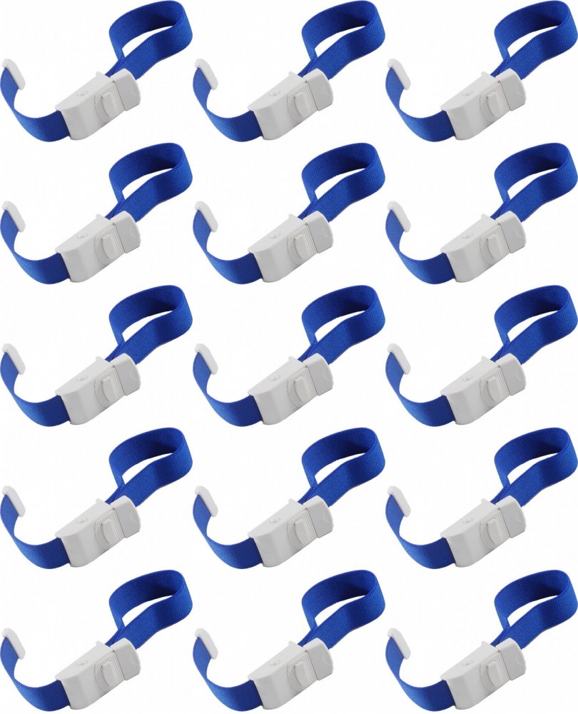 15x Opaska uciskowa do pobierania krwi, staza automatyczna dla dorosłych