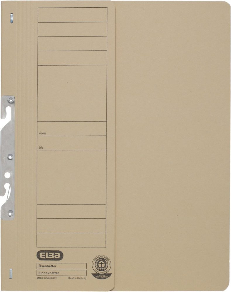 Skoroszyt hakowy 1/2 A4 ELBA, beżowy