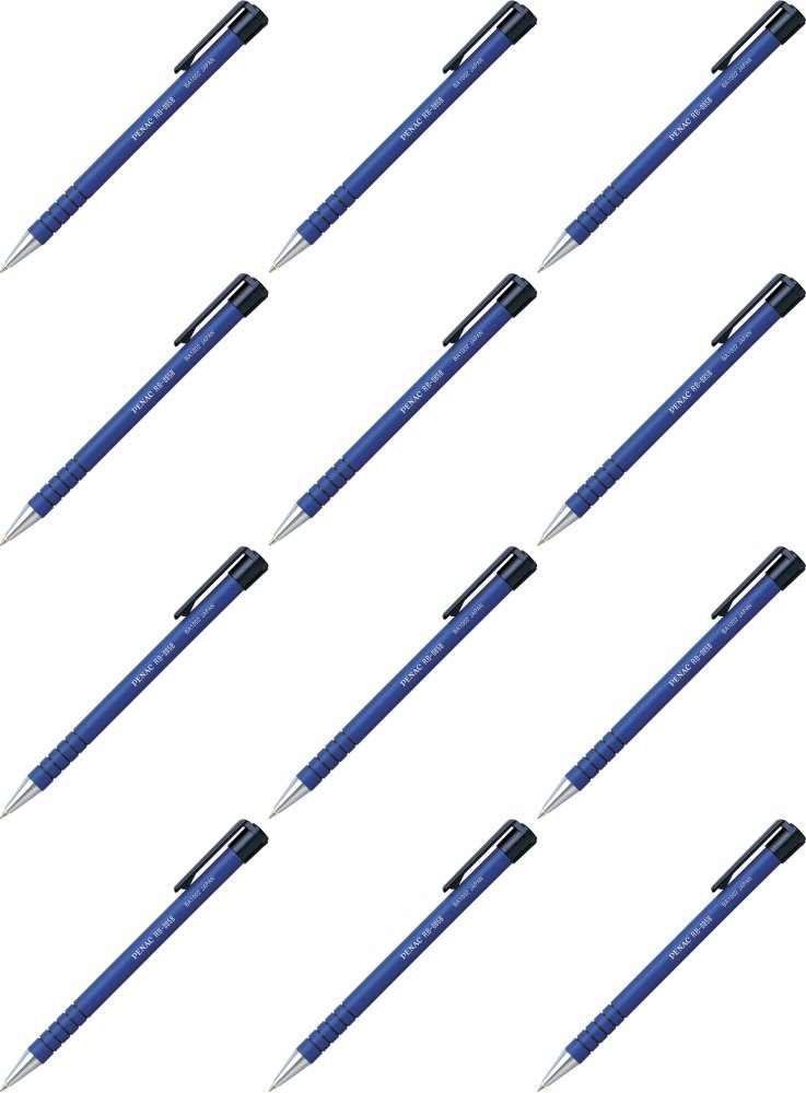 12x Długopis automatyczny Penac, RB085, 0.7mm, niebieski